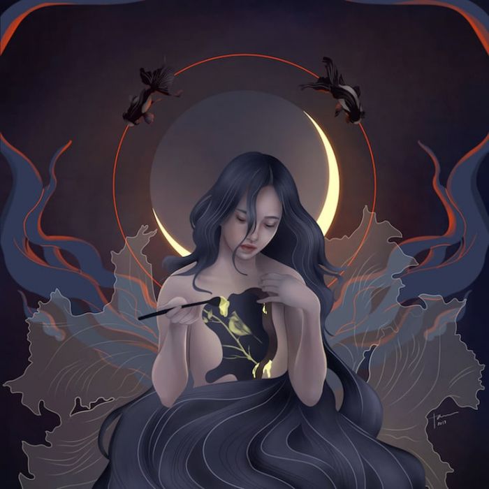 mythical-goddess-illustrations-katrina-taule-1